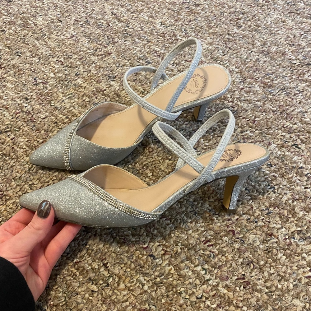 Sparkly Kitten Heels